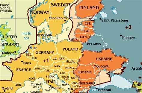 poland timezone to est